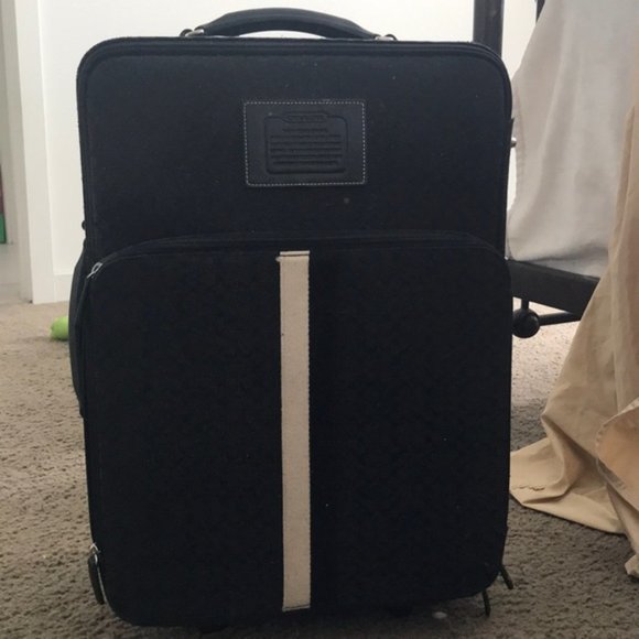 バッグ COACH Signature Carry On Luggage rare Coach Signature Weekend Carry-On Luggage Suitcase 22